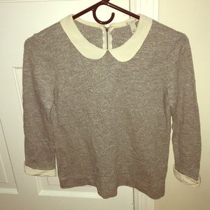 Gray J. Crew blouse